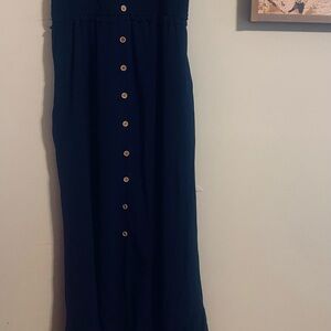MAXI BLUE DRESS WORN ONCE